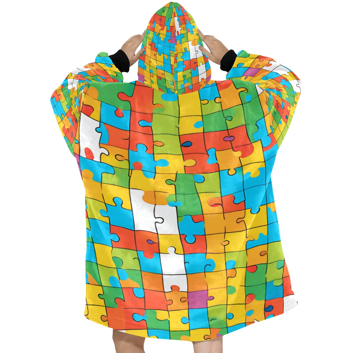 
                  
                    Jigsaw Puzzle Blanket Hoodie
                  
                
