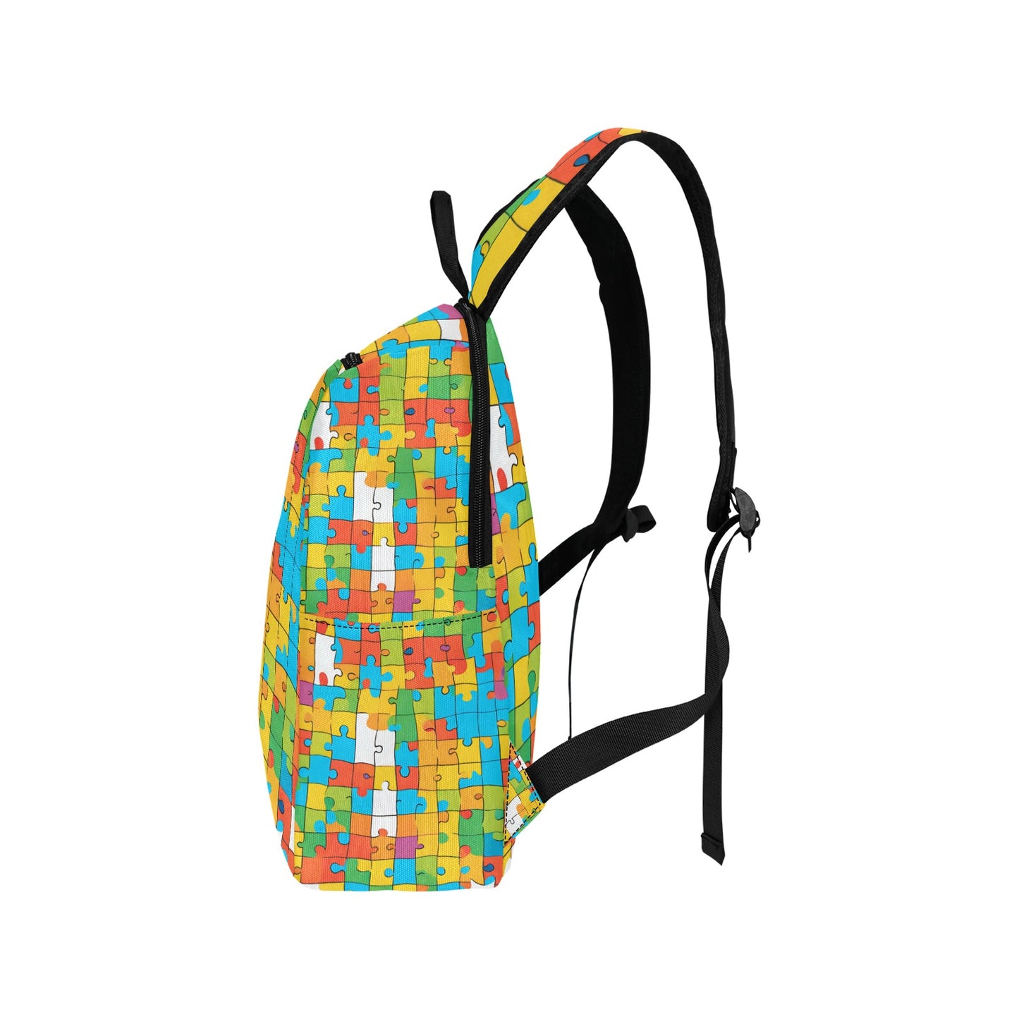 
                  
                    Lightweight Casual Jigsaw Puzzle Backpack
                  
                