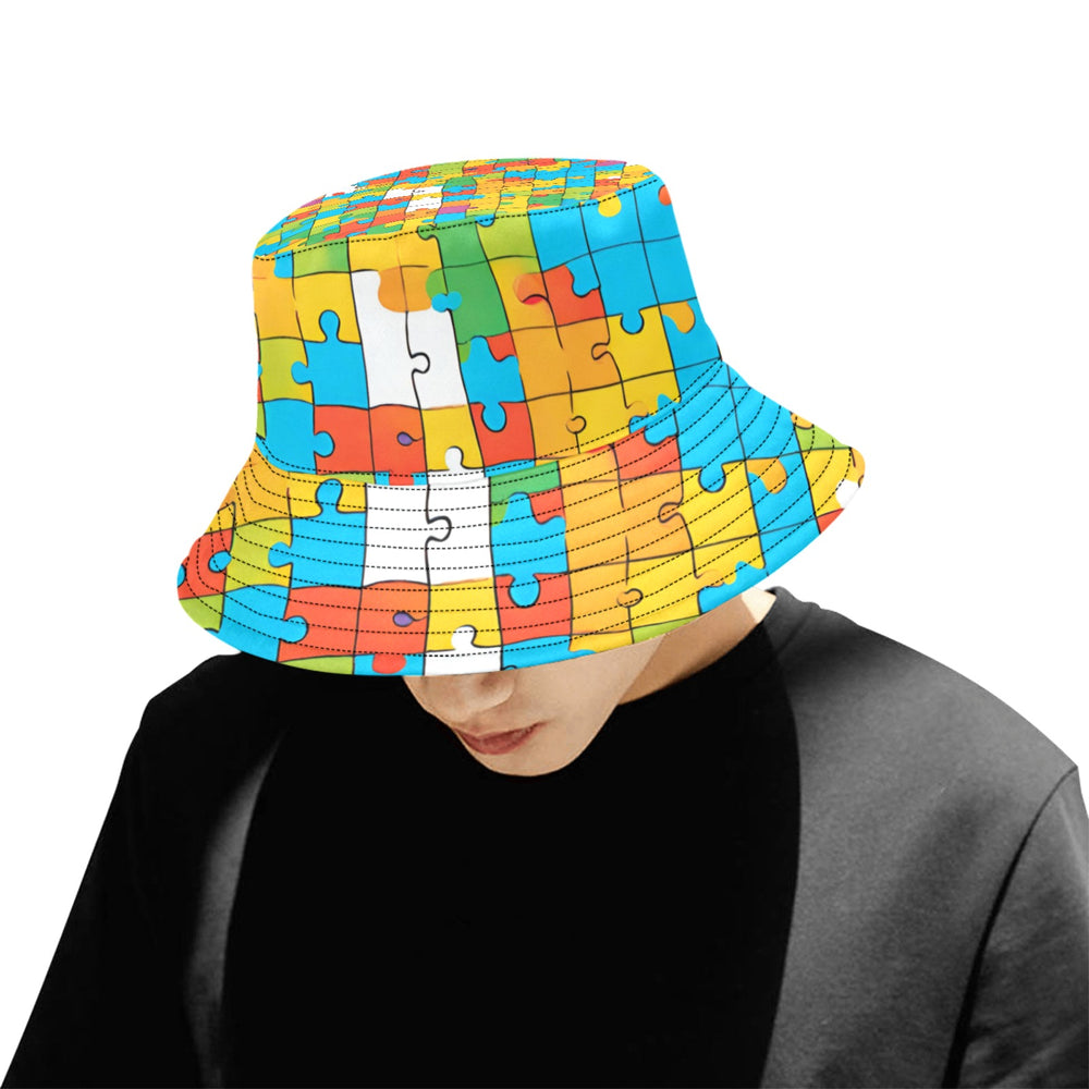 Jigsaw Puzzle Bucket Hat