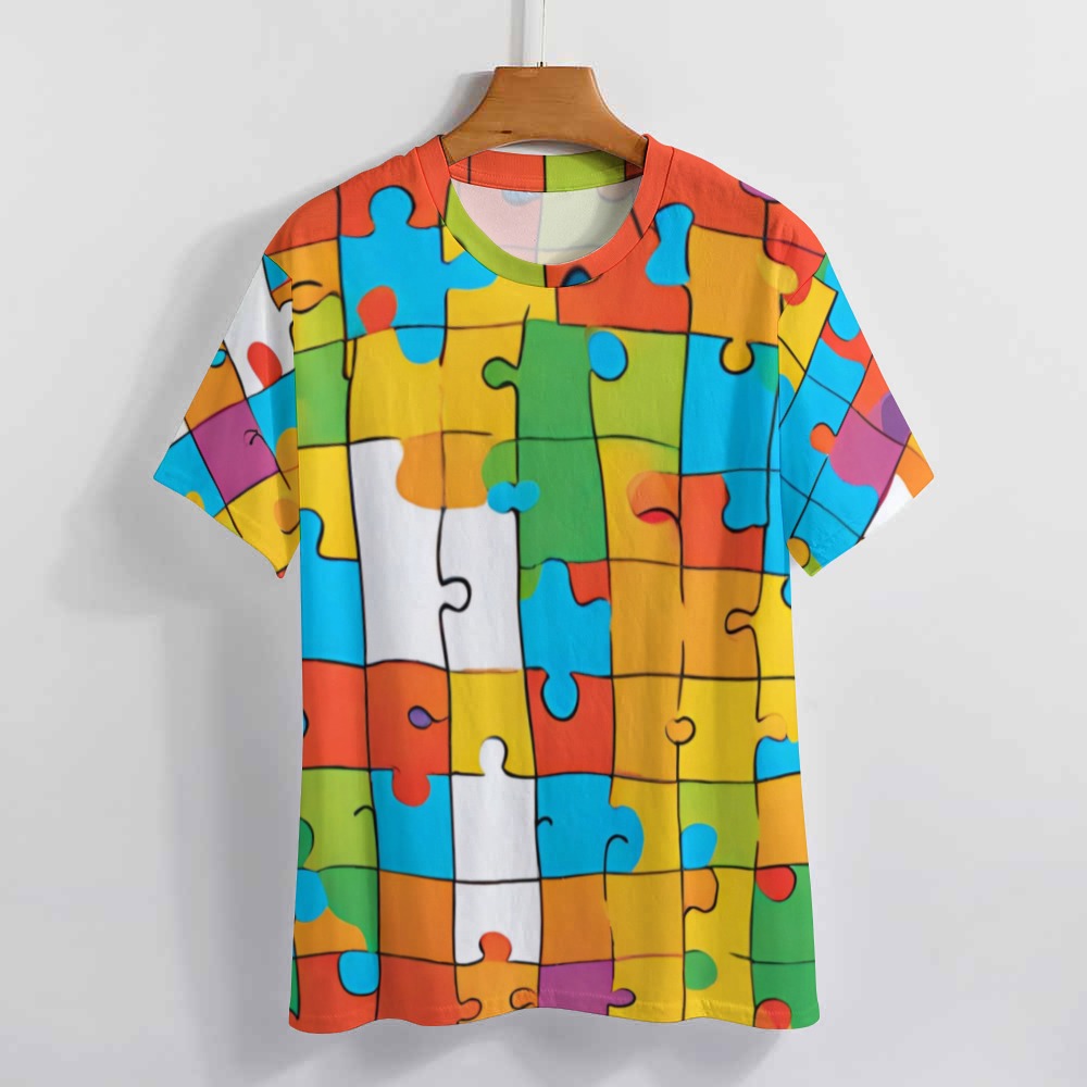 
                  
                    Women's Jigsaw Puzzle T-Shirt
                  
                