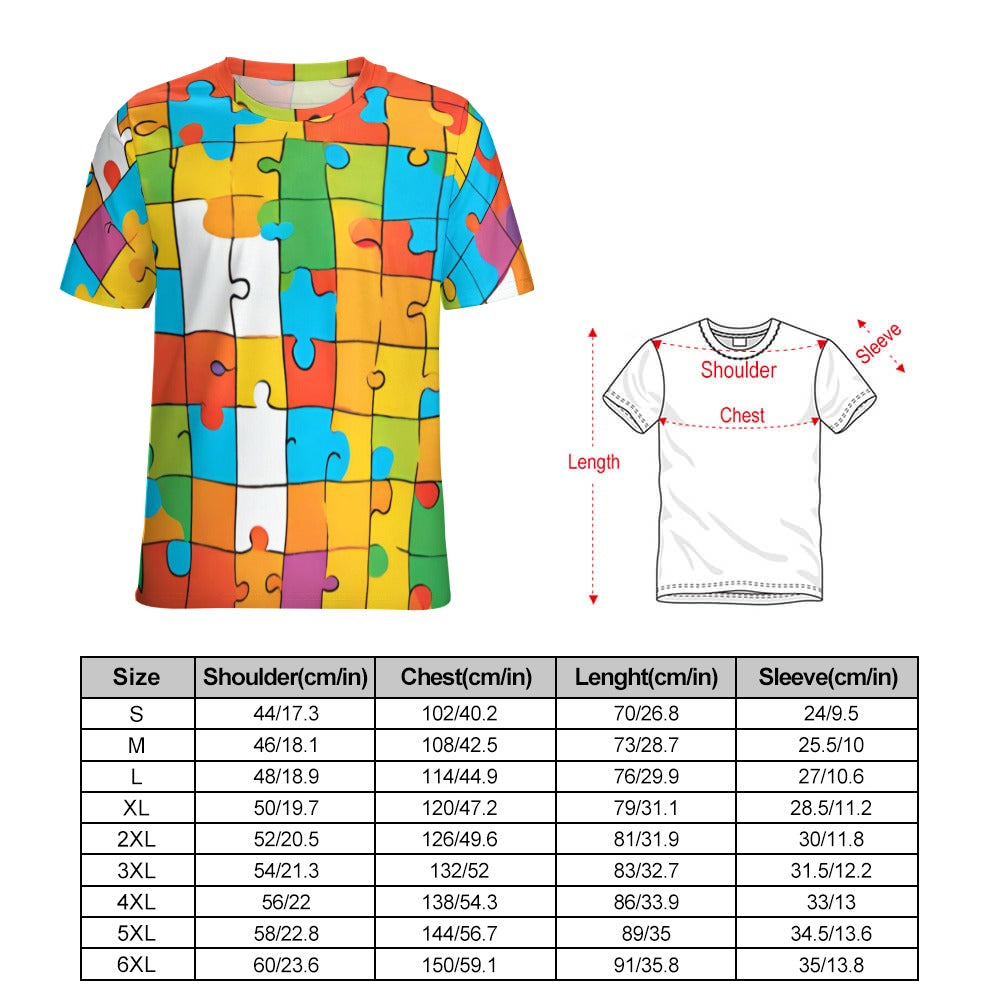 
                  
                    Women's Jigsaw Puzzle T-Shirt
                  
                